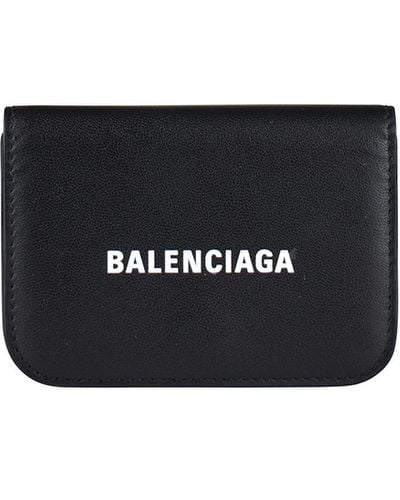 Balenciaga Wallet Cash Mini - Black