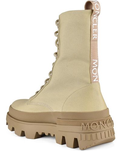 Moncler Carinne Ankle Boots - Natural