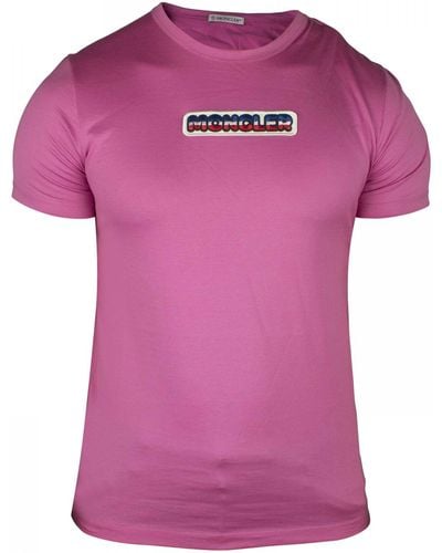 Moncler T-shirt - Rose