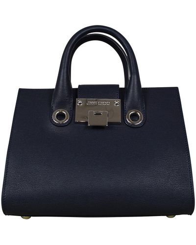 Jimmy Choo Bolso de mano Mini Riley - Azul