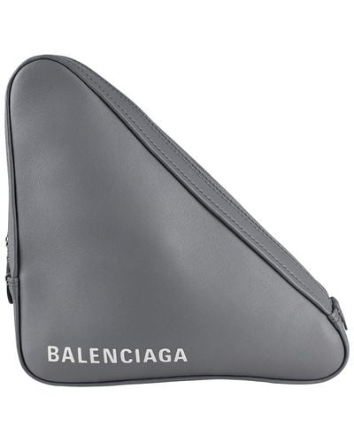 Balenciaga Clutch Triangle - Gray
