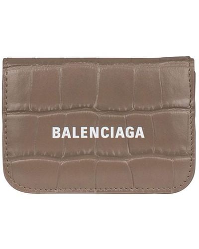 Balenciaga Wallet Cash Mini - Natural