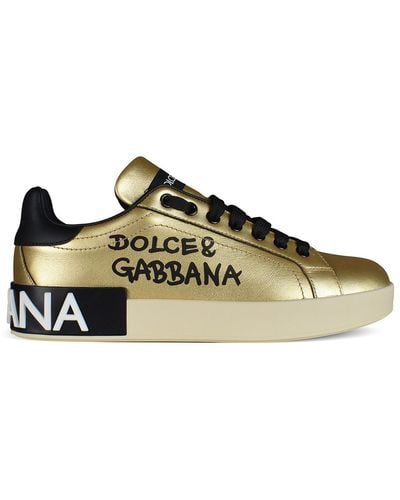 Dolce & Gabbana Sneakers Portofino - Mettallic