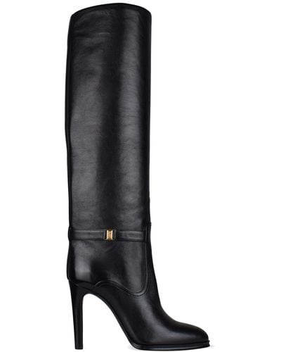 Saint Laurent Diane Boots - Black
