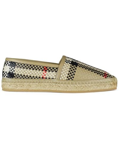 Burberry shop espadrilles sale