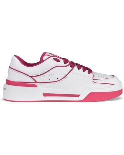 Dolce & Gabbana New Roma Sneakers - Pink