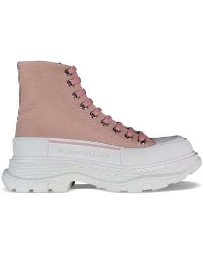 Alexander McQueen Sneakers Tread Slick - Pink