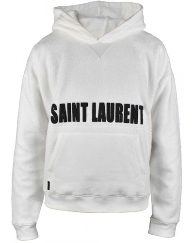 Saint Laurent Sweatshirt - Blanc