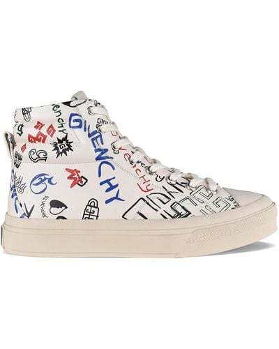 Givenchy Hohe Sneakers City - Weiß