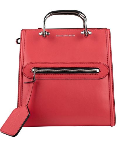 Alexander McQueen Sac The Short Story - Rouge
