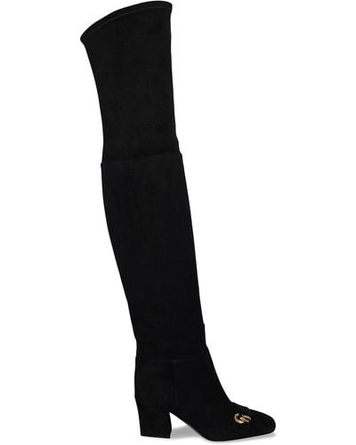 Dior Suede Cd Boots - Black