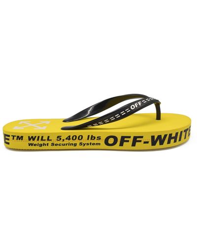 Off-White c/o Virgil Abloh Flip Flops - Yellow