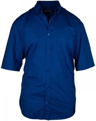 Balenciaga Camicia - Blu