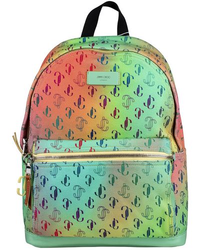 Jimmy Choo Wilmer Rucksack - Grün