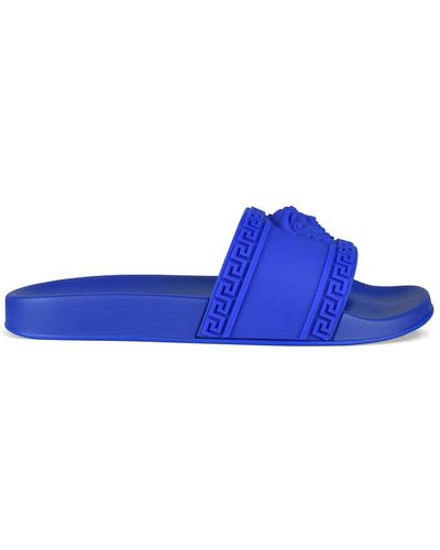 Versace Medusa Slides - Blue