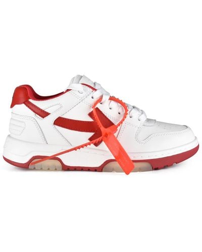 Off-White c/o Virgil Abloh Sneakers Out of Office - Rouge