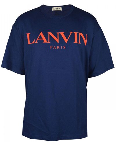 Lanvin T-Shirt - Blau