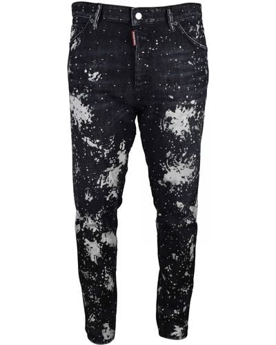 DSquared² Relax Long Crotch Jean - Black