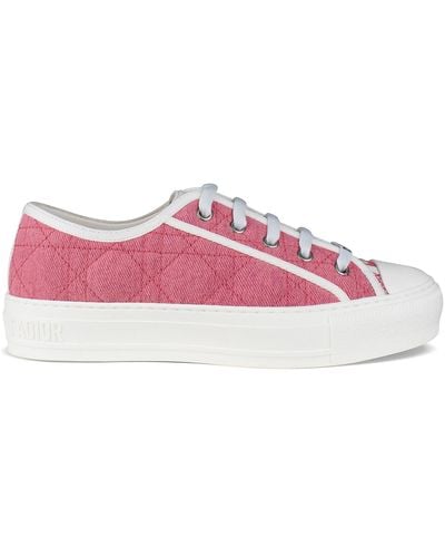 Dior Walk'n Faded Cannage Sneakers - Pink