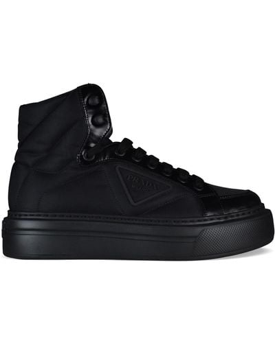Prada Re-nylon Sneakers - Black
