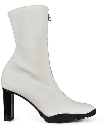 Alexander McQueen Scuba Boots - White