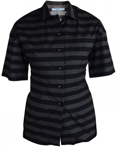 Prada Camisa - Negro