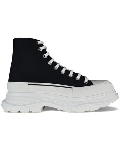 Alexander McQueen Sneakers Tread Slick - Black