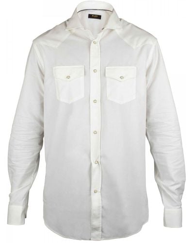 Moorer Camisa - Blanco