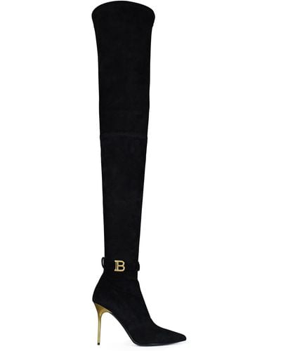 Balmain Raven Thigh-high - Black