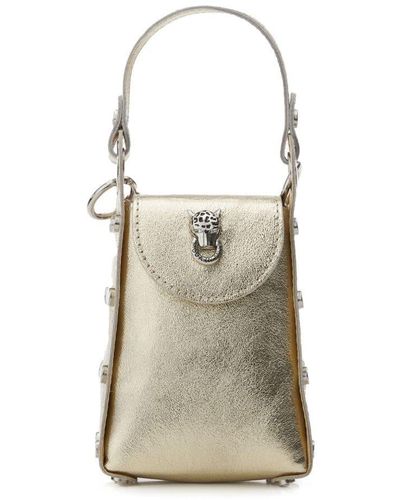 Moda In Pelle Joie Bag Champagne Leather - Natural