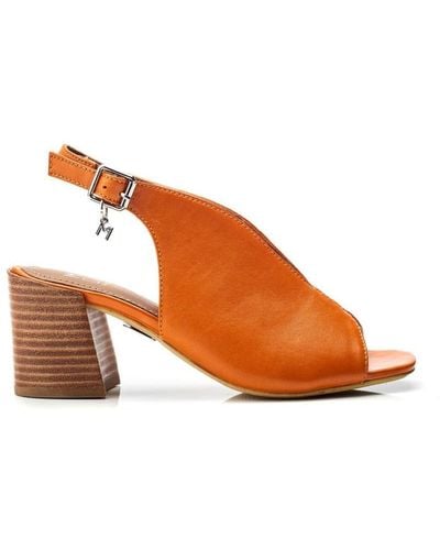 Moda In Pelle Lonnia Orange Leather - Brown