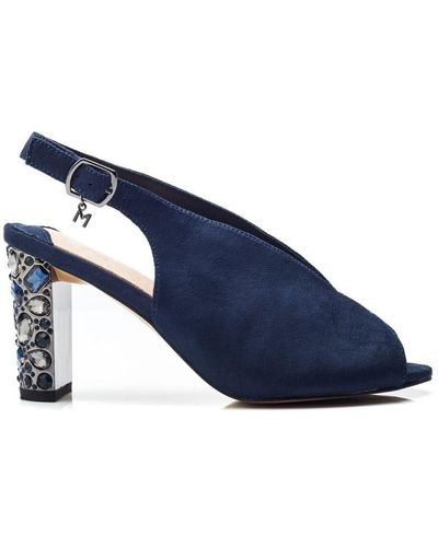 Moda In Pelle Melonia Navy Alcantara - Blue