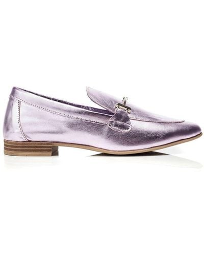 Moda In Pelle B.winnie Lilac Leather - Pink