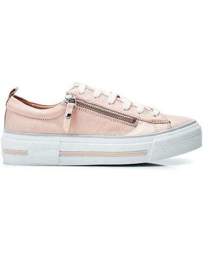 Moda In Pelle Filician Cameo Leather - Pink