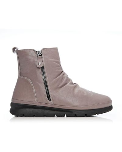Moda In Pelle Sh Stray Taupe Leather - Natural