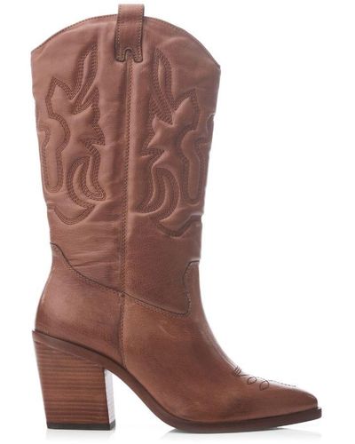 Moda In Pelle Leahannie Tan Leather - Brown
