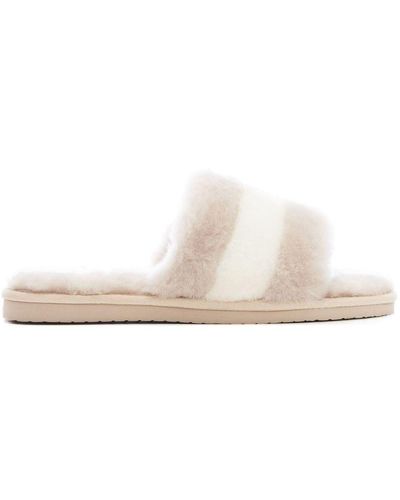 Moda In Pelle Blissful Stone Sheepskin - Natural