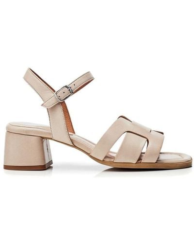 Moda In Pelle Mariie Off White Leather - Natural