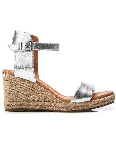 Moda In Pelle Phyllis Silver Leather - Natural