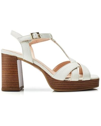 Moda In Pelle Quinnie Off White Leather