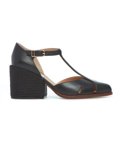 Gabriela Hearst Ivy Leather Court Shoes - Black
