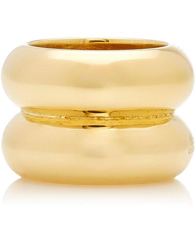 Uncommon Matters Breve Gold-tone Vermeil Ring - Metallic