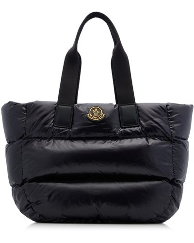 Moncler Caradoc Quilted Nylon Tote Bag - Black