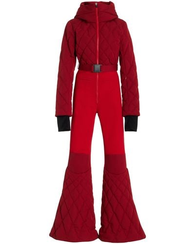 Ienki Ienki Stardust Quilted Ski Suit - Red