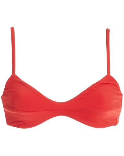 Haight X Tina Kunakey Monica Bikini Top - Red