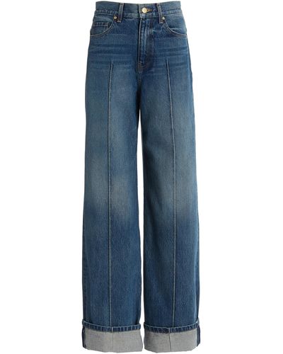 Ulla Johnson The Genevieve High-waisted Jeans - Blue