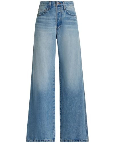 FAVORITE DAUGHTER The Masha Rigid High-rise Wide-leg Jeans - Blue