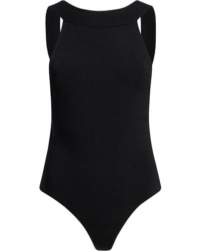 Khaite Campagna Sleeveless Bodysuit - Black