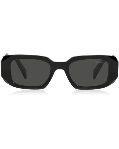 Prada Square-frame Acetate Sunglasses - Black