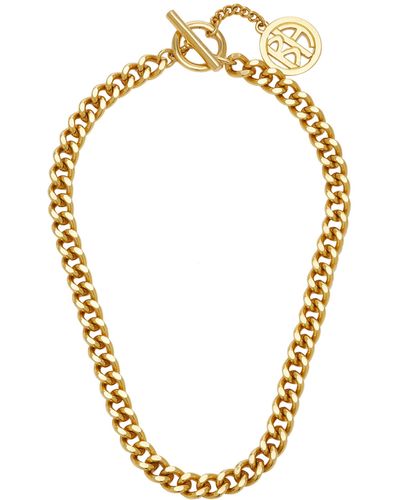 Ben-Amun 24k Gold-plated Curb Chain Necklace - Metallic